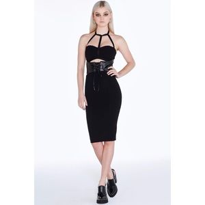 Black Milk Size S Pin Up Corset Dress